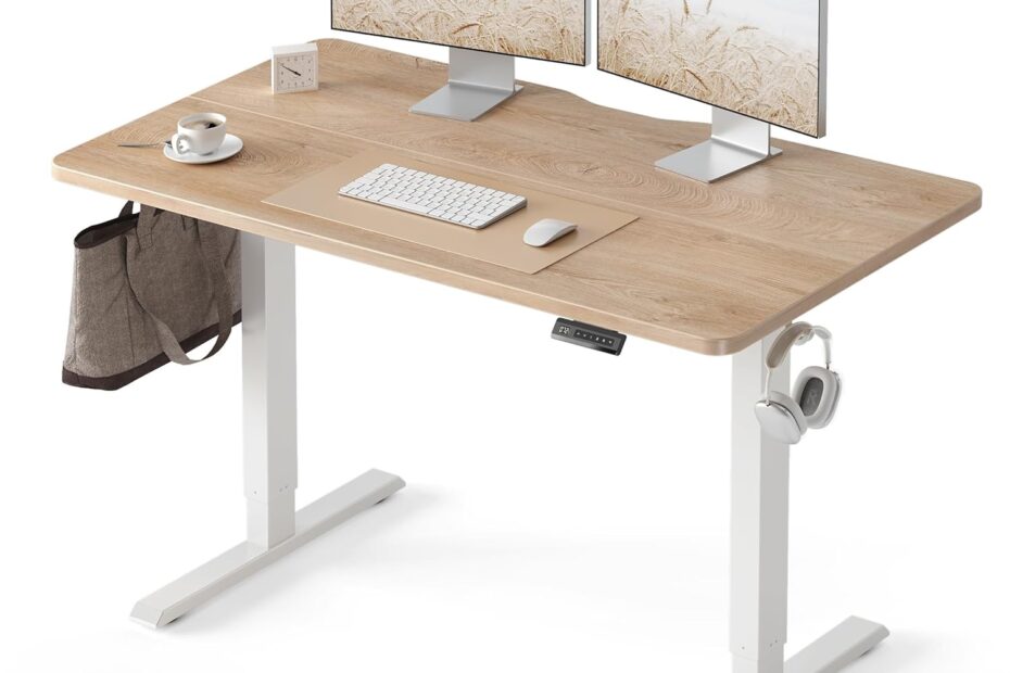 Elevate Your Workspace: FEZIBO Electric Height Adjustable Standing Desk Review
