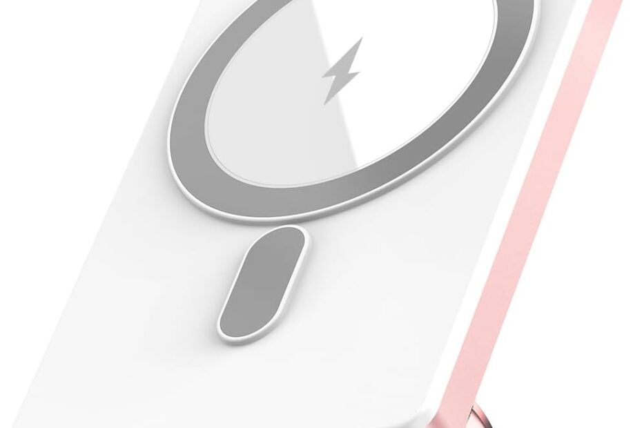 Empower On-the-Go: The Ultimate Pink Magnetic Portable Charger Review!