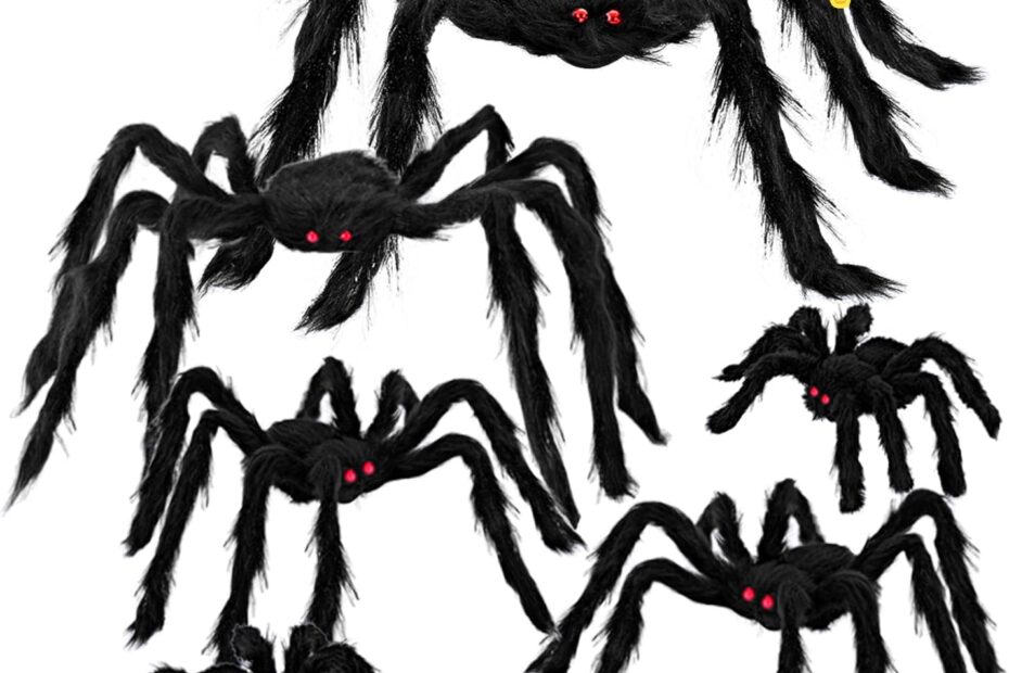 Enchant Your Halloween: Review of JOYIN Giant Spider Outdoor Decor Set!