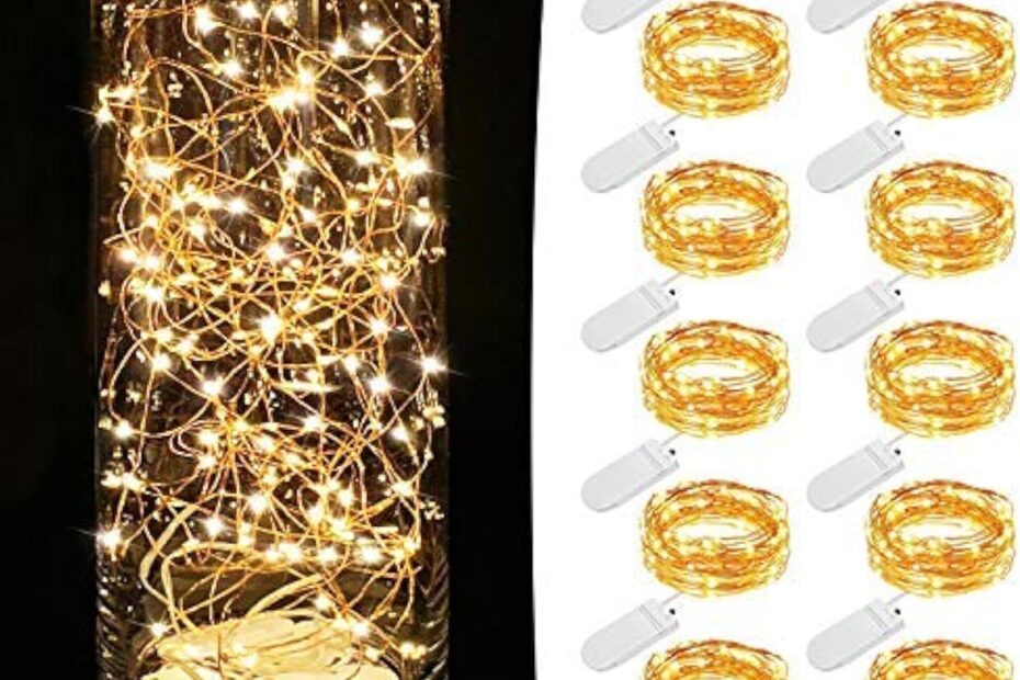 Enchant Your Space: MUMUXI 12 Pack 7.2ft Fairy Lights Review for Magical Decor