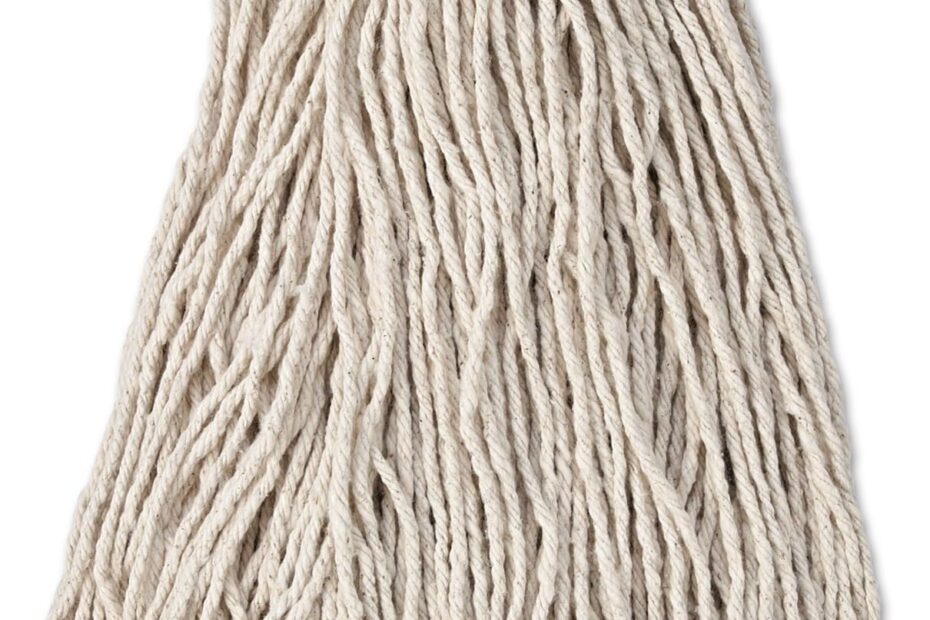 Experience Superior Cleaning with Rubbermaid's Premium Cut-End Wet Mop!