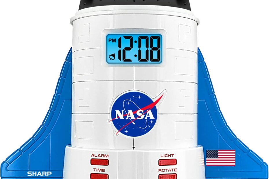 Ignite Adventure: Review of the Sharp NASA Space Shuttle Night Light Alarm Clock!