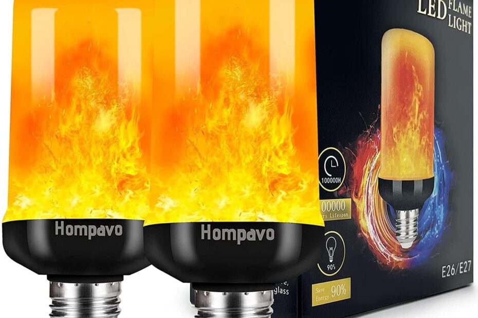 Illuminate Your Celebrations: Hompavo LED Flame Light Bulbs Review