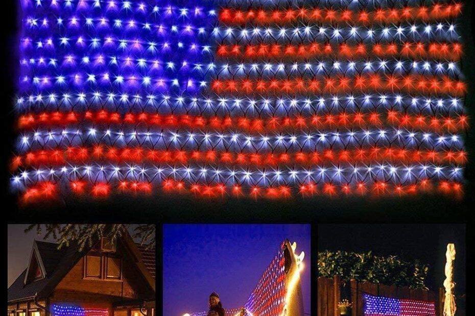 Illuminate Your Celebrations: KAZOKU’s American Flag LED Light Review