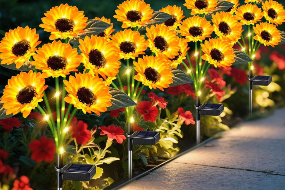 Illuminate Your Garden: Review of Sunflower Solar Lights for Vibrant Outdoor Decor