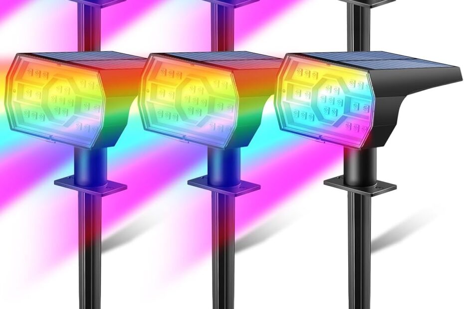 Illuminate Your Halloween: Review of Solar Multicolor Lights for Outdoor Festivities