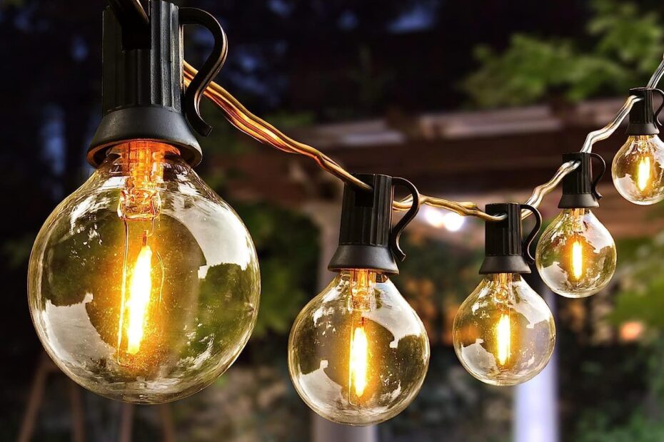 Illuminate Your Outdoors: A Review of 100ft Waterproof Dimmable LED String Lights