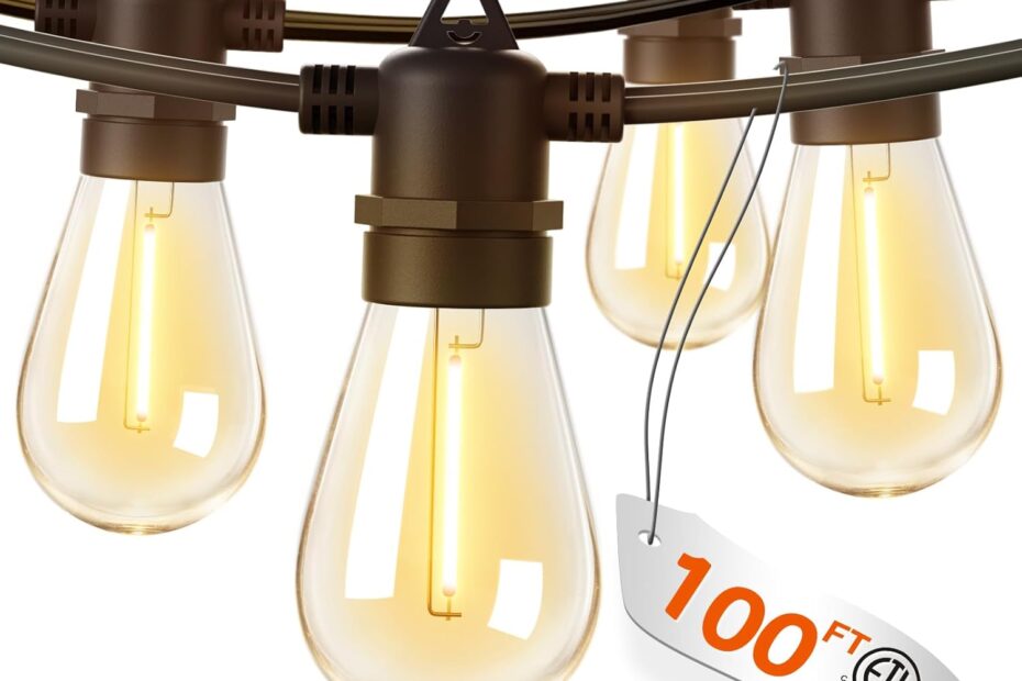 Illuminate Your Outdoors: A Review of addlon 100FT LED String Lights