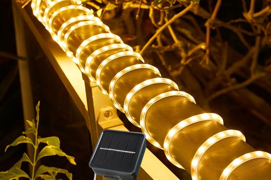 Illuminate Your Outdoors: A Review of Solar Outdoor Waterproof Lights with 100 LED Rope Fairy String