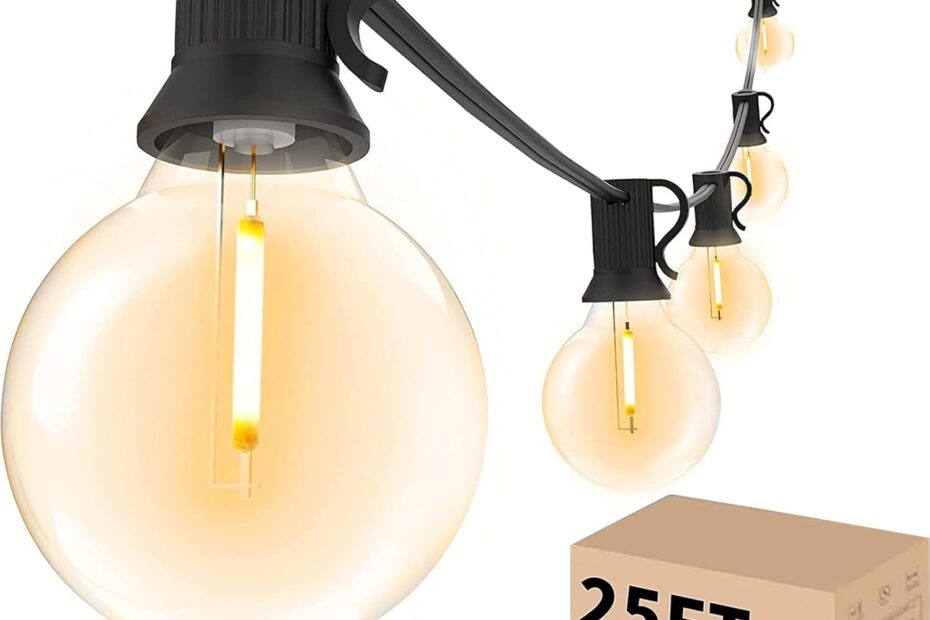 Illuminate Your Outdoors: A Review of Svater 25 FT Outdoor String Lights
