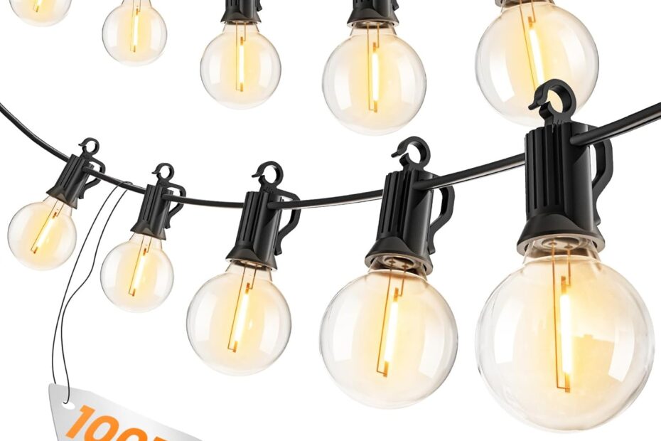 Illuminate Your Outdoors: Discover the Best 100FT String Lights for Any Patio!