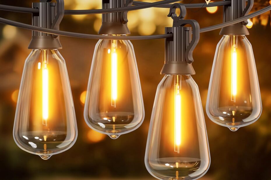 Illuminate Your Outdoors: Review of 100FT Waterproof LED String Lights for All Seasons