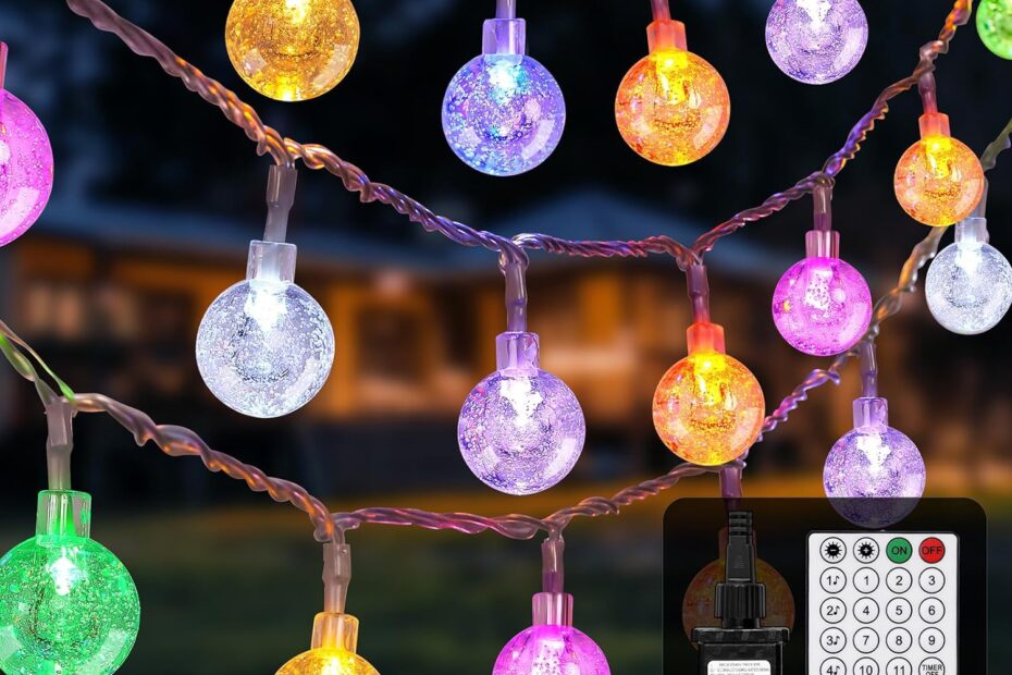 Illuminate Your Outdoors: Review of 66FT LED String Lights for Perfect Patio Ambiance