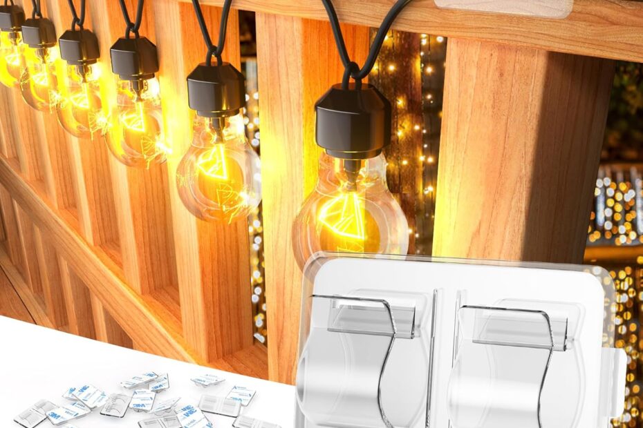 Illuminate Your Outdoors: Review of Heavy-Duty String Light Hooks!