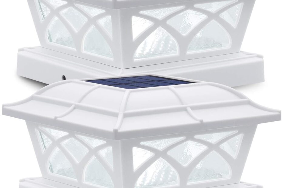 Illuminate Your Outdoors: SIEDiNLAR Solar Post Cap Lights Review