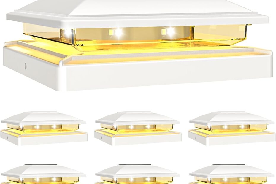 Illuminate Your Outdoors: VOLISUN Solar Post Cap Lights Review