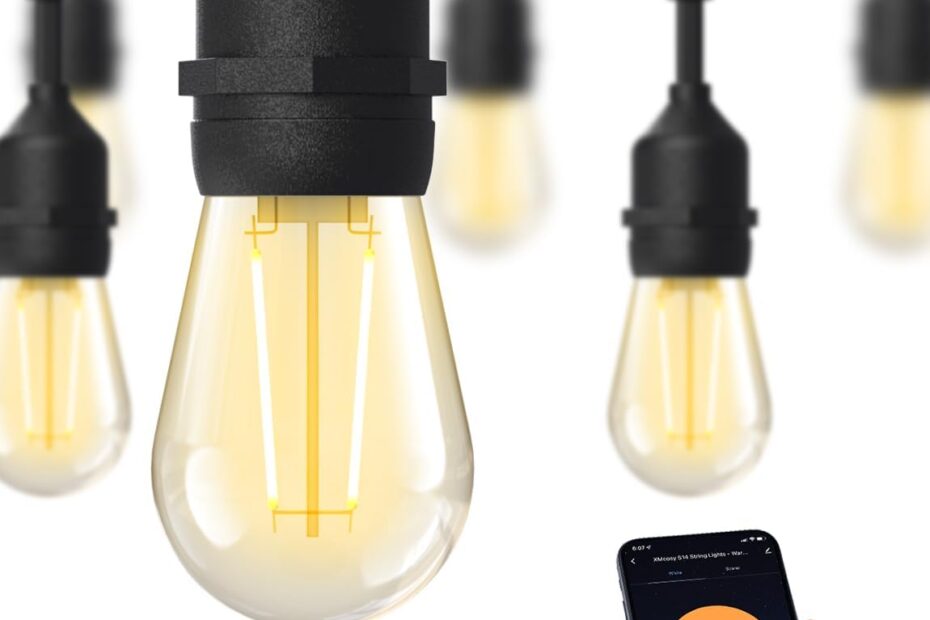Illuminate Your Outdoors: XMCOSY+ Smart LED String Lights Review