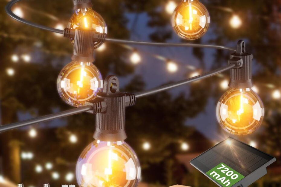 Illuminate Your Outdoors: ZOTOYI Solar String Lights Review