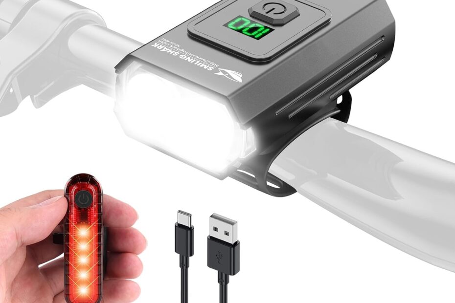 Illuminate Your Ride: A Review of Smiling Shark Bicycle Lights for Safe Night Cycling