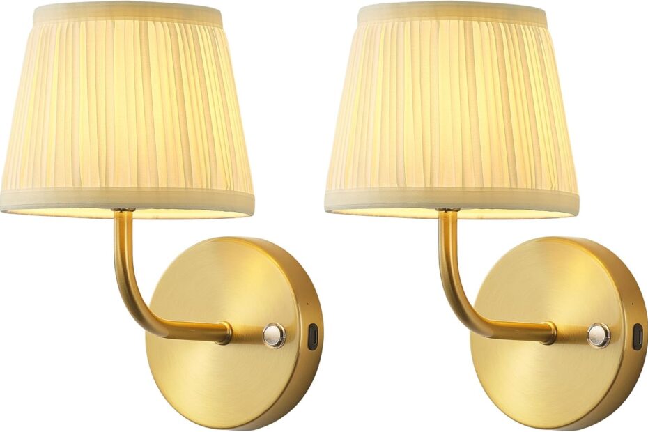 Illuminate Your Space: PUSU Cordless LED Wall Sconces Review
