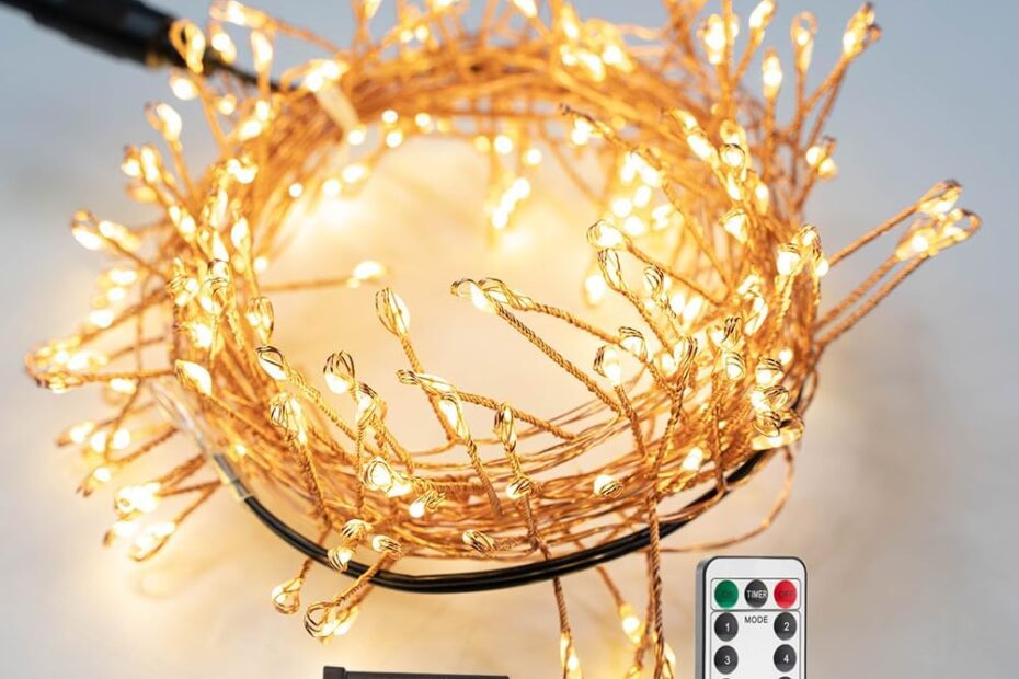 Illuminate Your Space: Review of 100FT Firecracker LED Fairy Lights