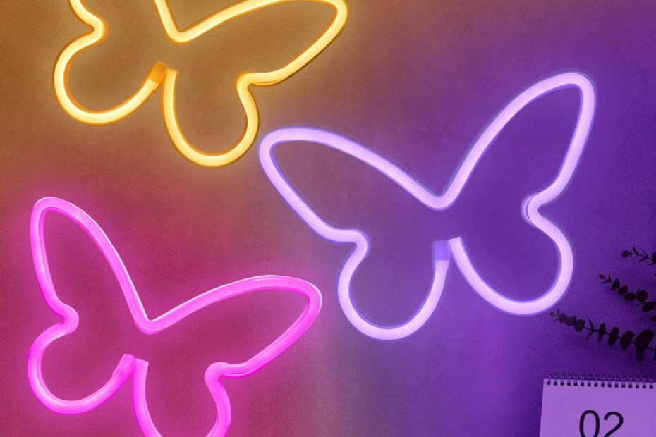 Illuminate Your Space: Review of BRIGHTDECK Butterfly Neon Signs