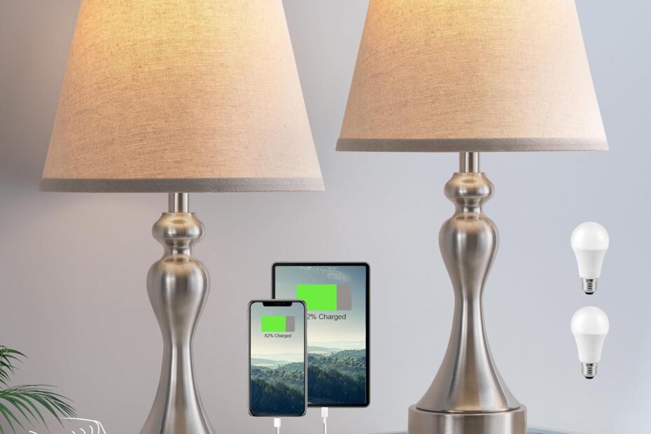 Illuminate Your Space: Review of Seealle Touch Lamps for Night Stands