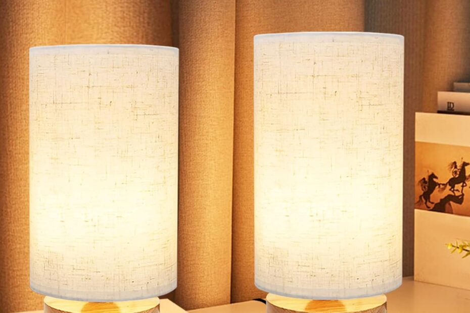 Illuminate Your Space: Review of the Cozy Minimalist Bedside Table Lamps Set