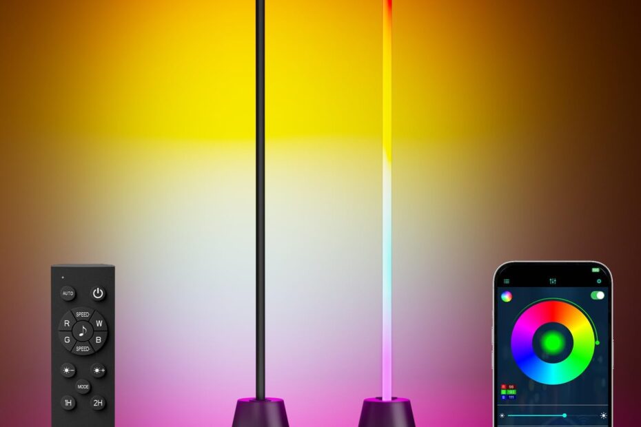Illuminate Your Space: Review of the Keepsmile Smart RGB LED Corner Floor Lamp