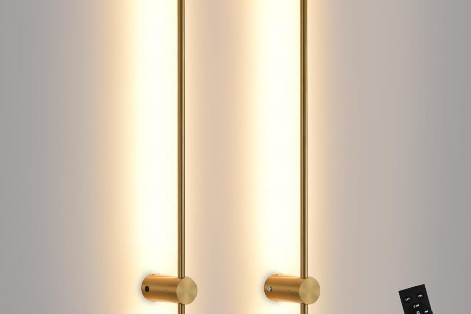 Illuminate Your Space: Review of the USB Rechargeable Battery Operated Wall Sconces