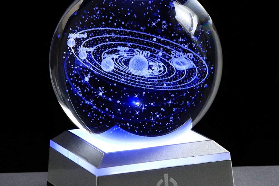 Illuminate Your Space: The 3D Solar System Crystal Ball Review