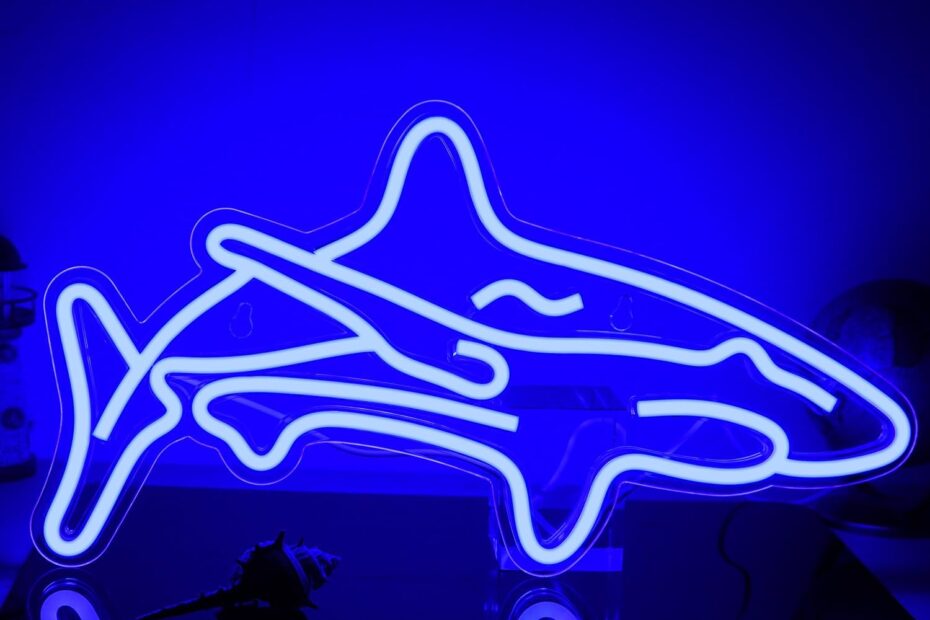 Illuminate Your Space: The Ineonlife Shark Neon Sign Review