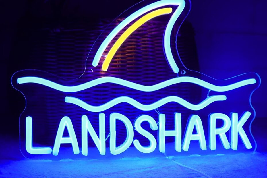 Illuminate Your Space: The Ultimate Land Shark Neon Beer Sign Review