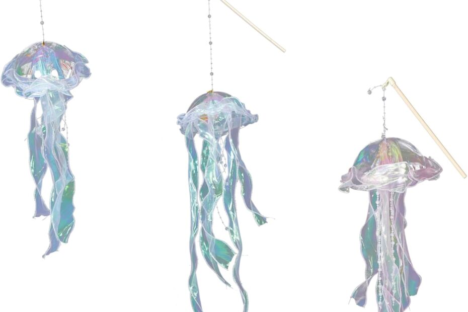 Illuminate Your Space with Uonlytech's Colorful Jellyfish Lanterns: Perfect for Parties and Relaxing Ambiance!
