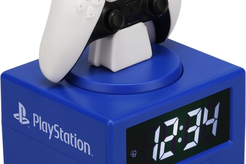 Level Up Your Sleep: The Paladone PlayStation DualSense Controller Alarm Clock Review!