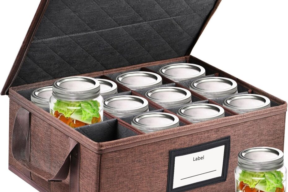 Master Your Canning: The Ultimate 32 oz Mason Jar Storage Solution!