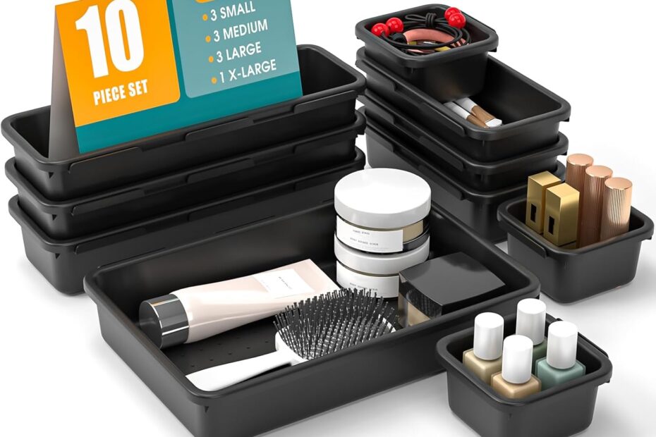 Maximize Your Space: 10 PCS Drawer Organizer Set Review