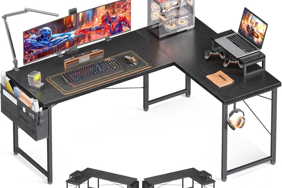 Maximize Your Space: Casaottima L-Shaped Desk Review