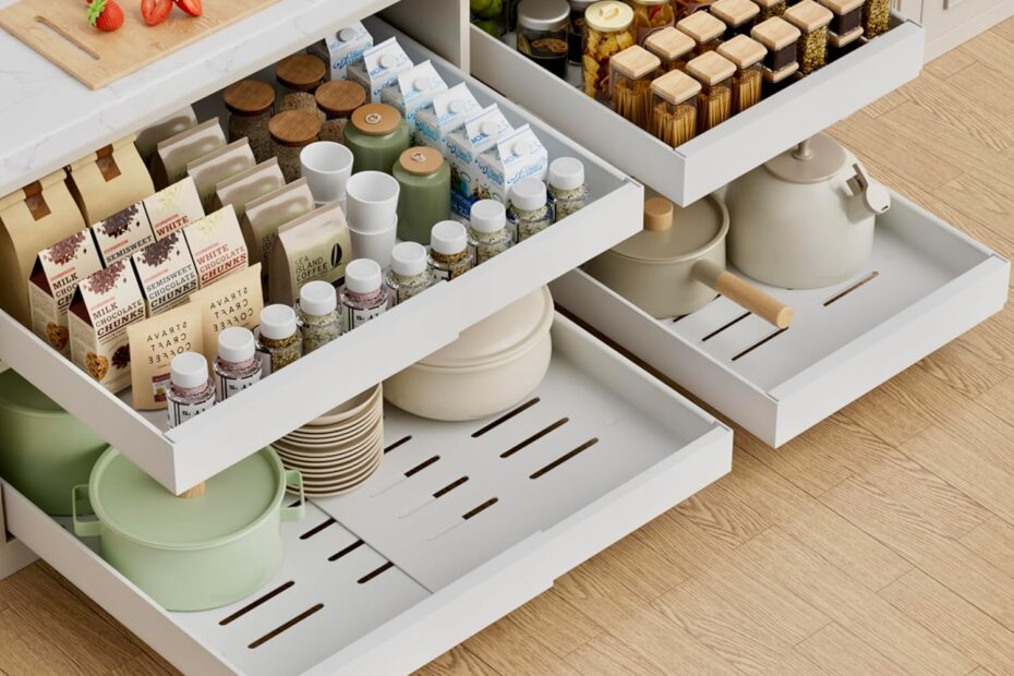 Maximize Your Space: PAKETA 4 Pack Pull Out Cabinet Organizer Review