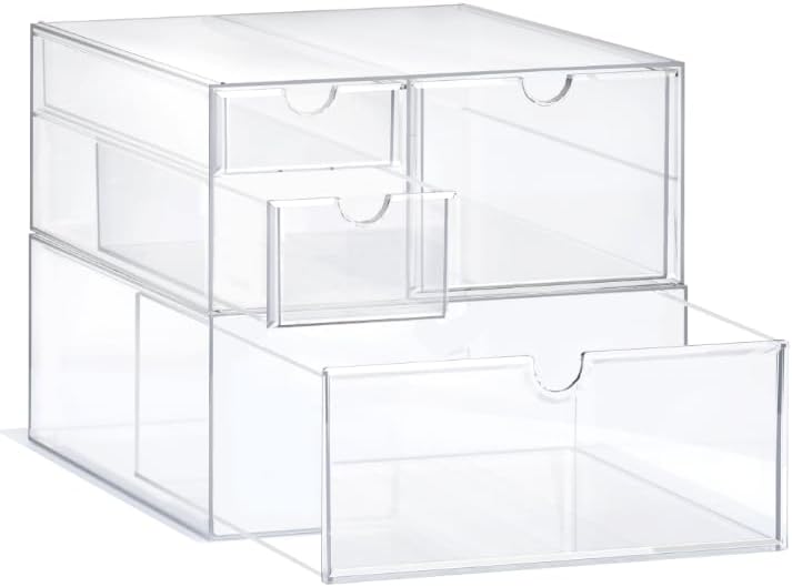 Maximize Your Space: Prsildan Acrylic Drawer Makeup Organizer Review