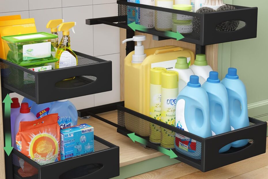 Maximize Your Space: Review of the Under Sink Organizer with Slide-Out Drawers