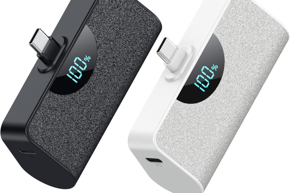 Power Up Anywhere: Review of the Mini Portable Charger 5200mAh with Fast Charging!