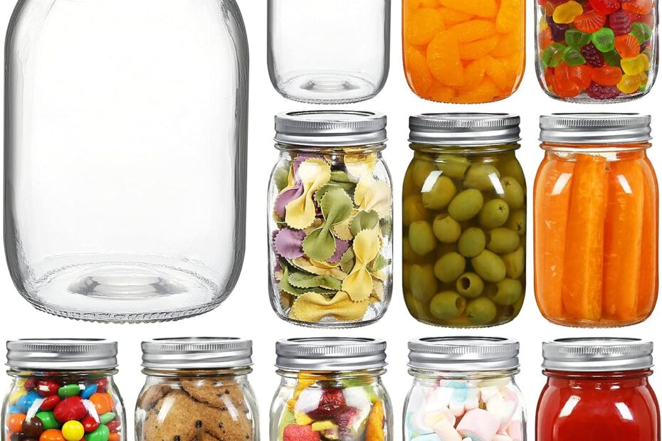 Preserve Freshness: YEBODA 16 oz Wide Mouth Mason Jars Review