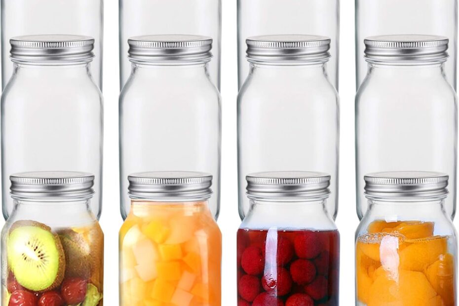 Preserve in Style: The Jucoan 12 Pack Glass Mason Jars Review!