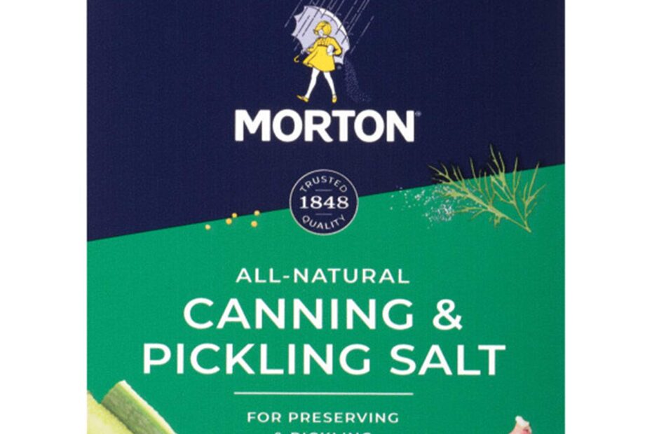 Preserve with Perfection: Morton Canning & Pickling Salt Review