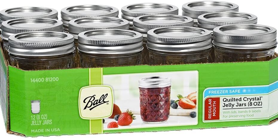 Preserve Your Favorites: A Review of Ball's Quilted Crystal Jelly Jars