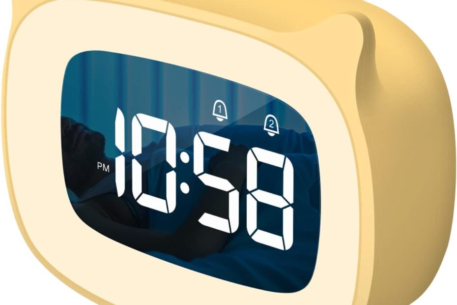 Purr-fect Dreams: Review of the Adorable Kids Alarm Clock with Night Light