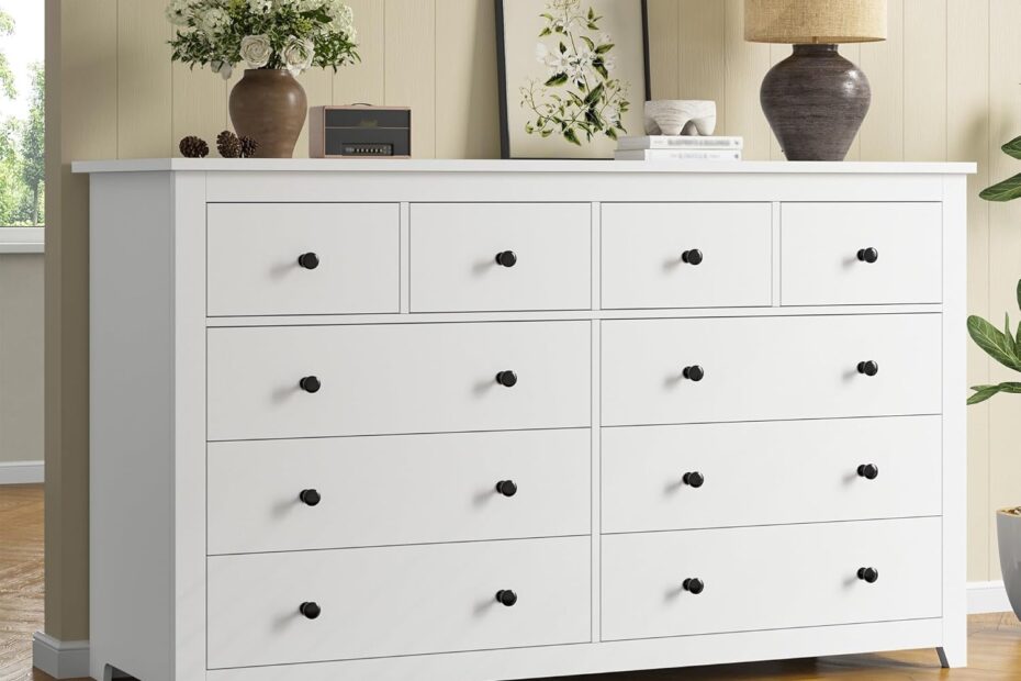 Revamp Your Space: Reviews of the 10 Drawer Modern White Dresser