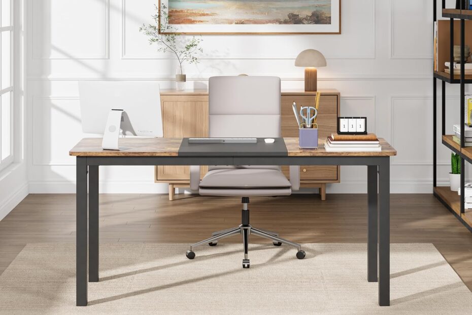 Revamp Your Workspace: GarveeHome 63 Inch Modern Computer Desk Review
