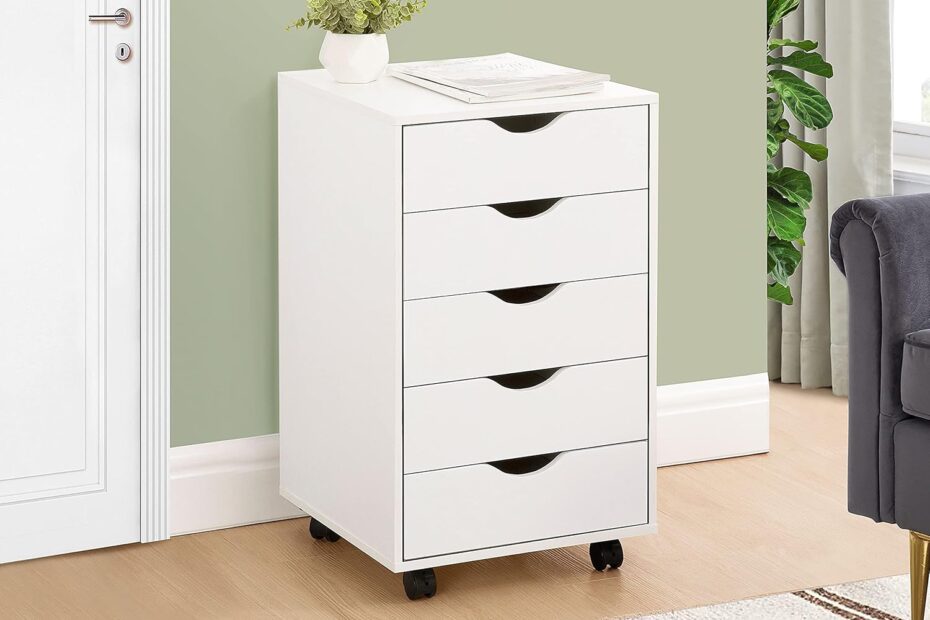 Revamp Your Workspace: Naomi Home Office 5-Drawer File Cabinet Review